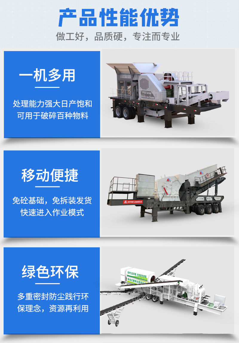 移動(dòng)式破碎站型號(hào)推薦